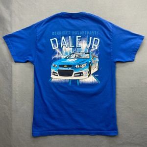 Dale Earnhardt Jr. Shirt Blue NASCAR Short Sleeve Hendrick Racing #88 Large